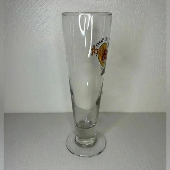 HARD ROCK CAFE PILSNER BEER GLASS SIDNEY-TALL Drink Vintage - Picture 4 of 6